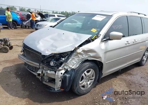 2007 Honda Odyssey Ex-L z USA, uszkodzony, nr VIN 5FNRL38607B460411